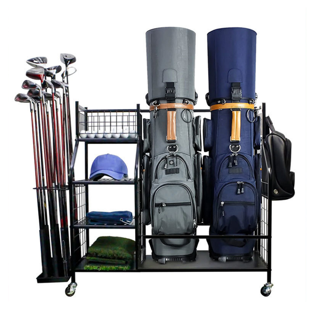 Golf Bag Storage Garage Organi - Sports Equipment Organizer Rack 评论和价格