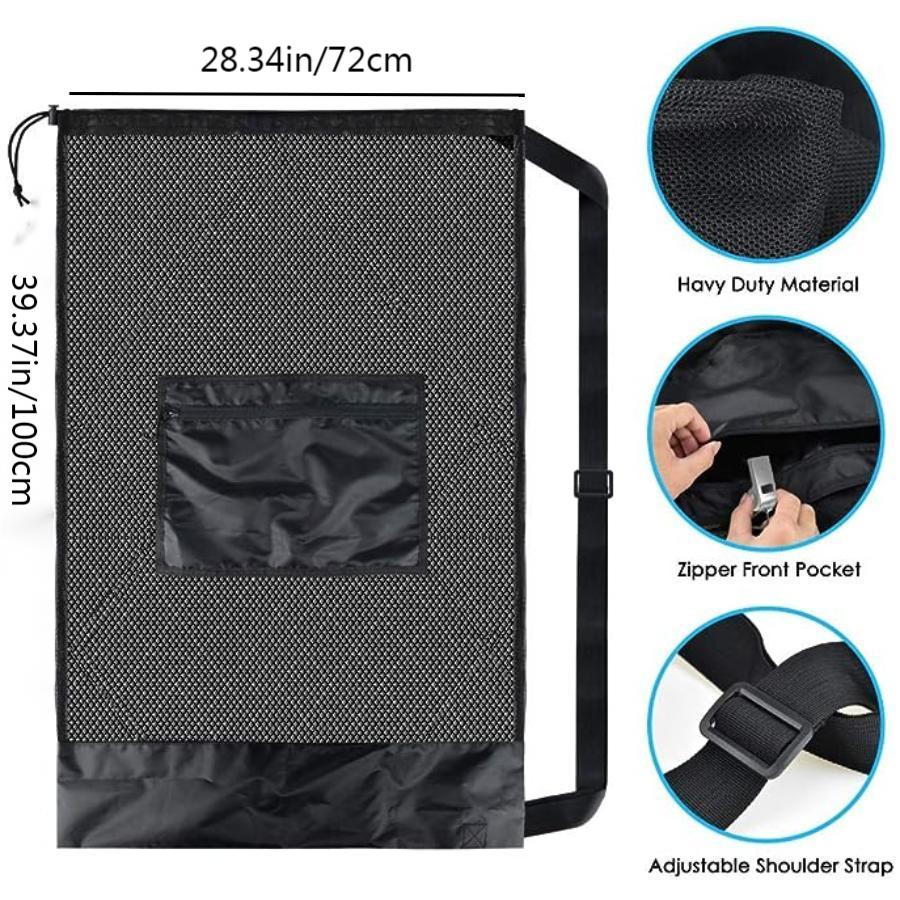 Large mesh sports bag with sho - Sports Equipment Volleyball 评论和价格