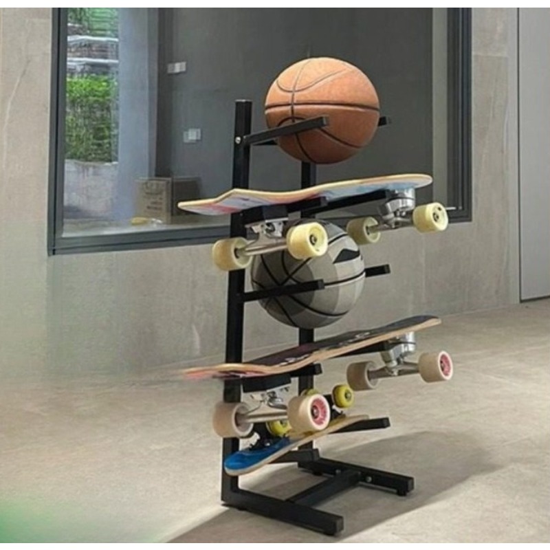 Skateboard Equipment Rack Inte - Sports Equipment Organizer Rack 评论和价格