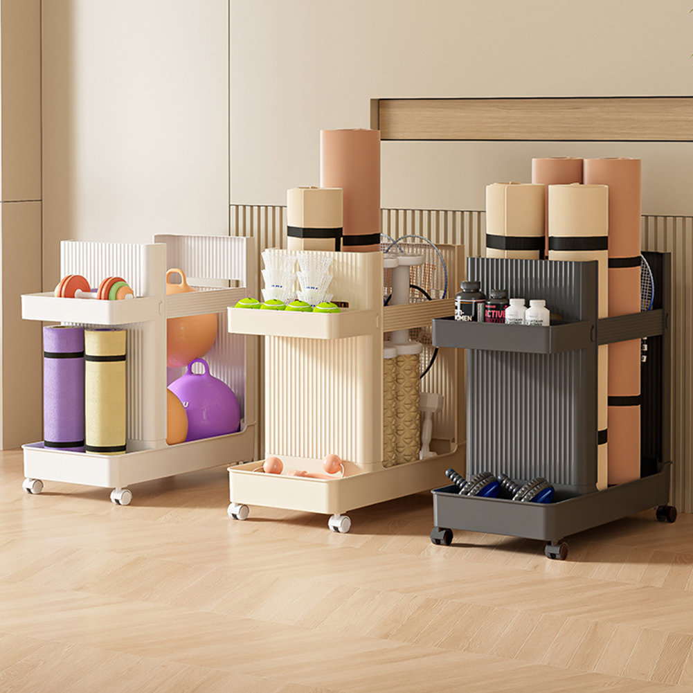 Gym Equipment Holder with Whee - Sports Equipment Organizer Rack 评论和价格