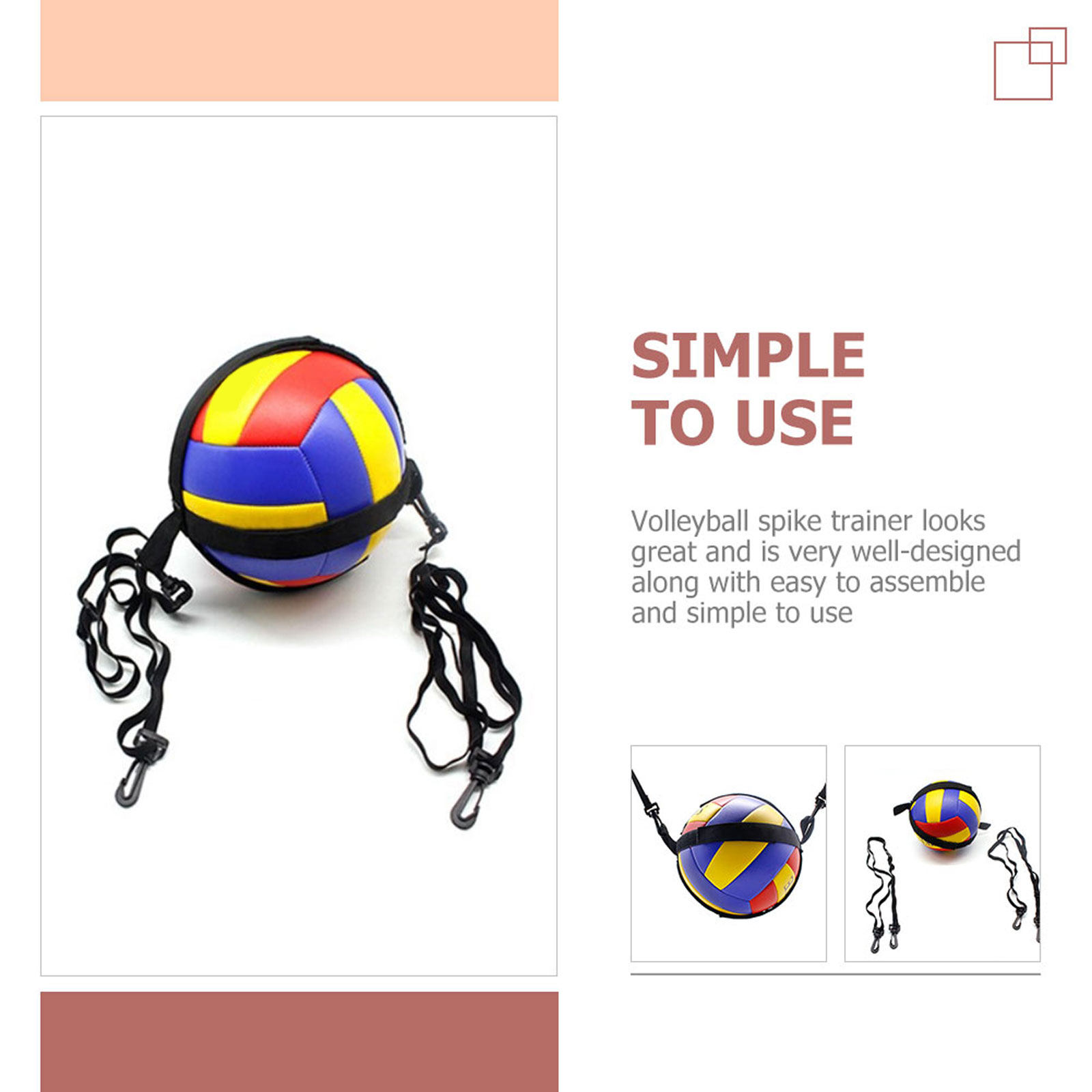 1Set Volleyball Spike Trainer  - Sports Equipment Volleyball 评论和价格