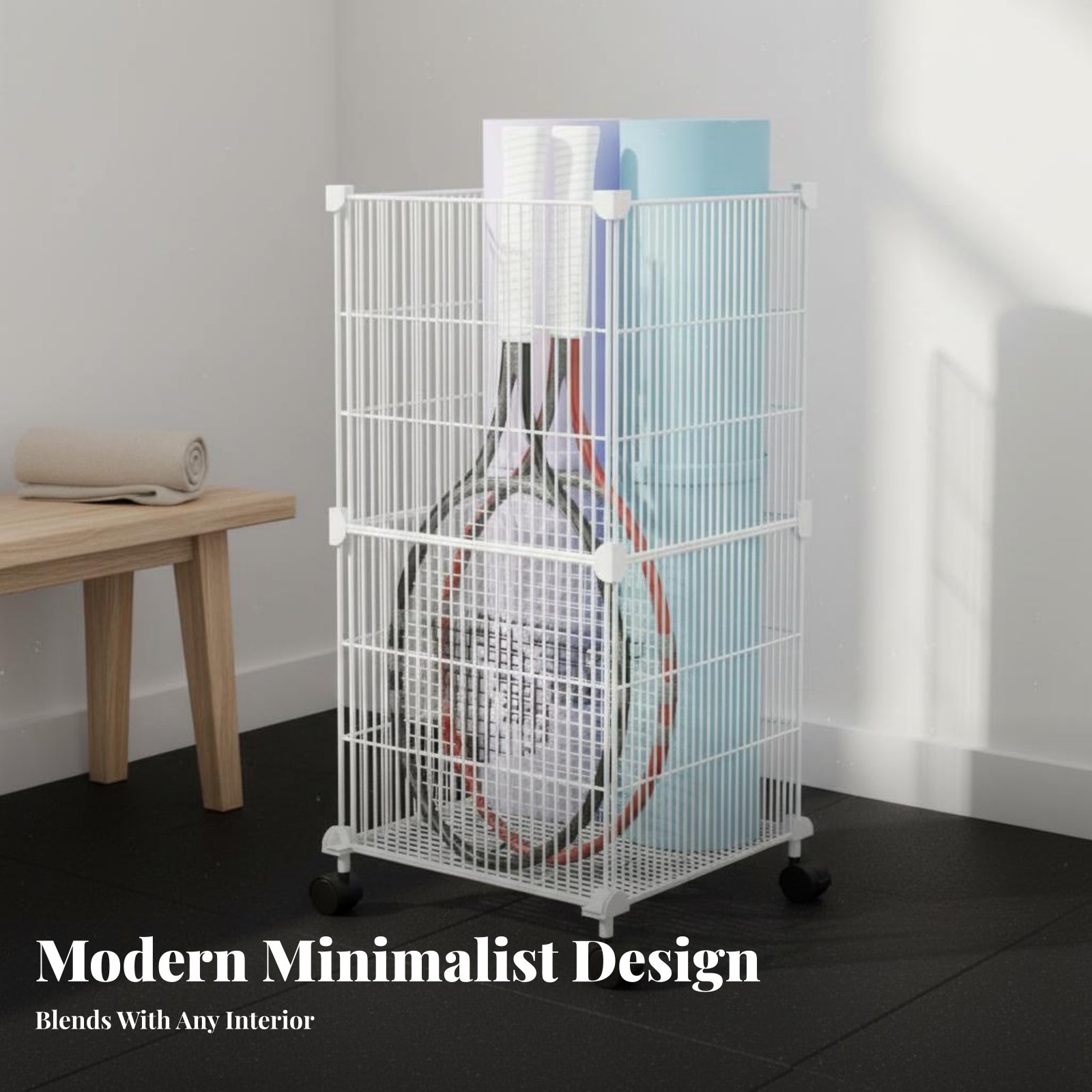 Sports Equipment Storage Cart  - Sports Equipment Organizer Rack 评论和价格