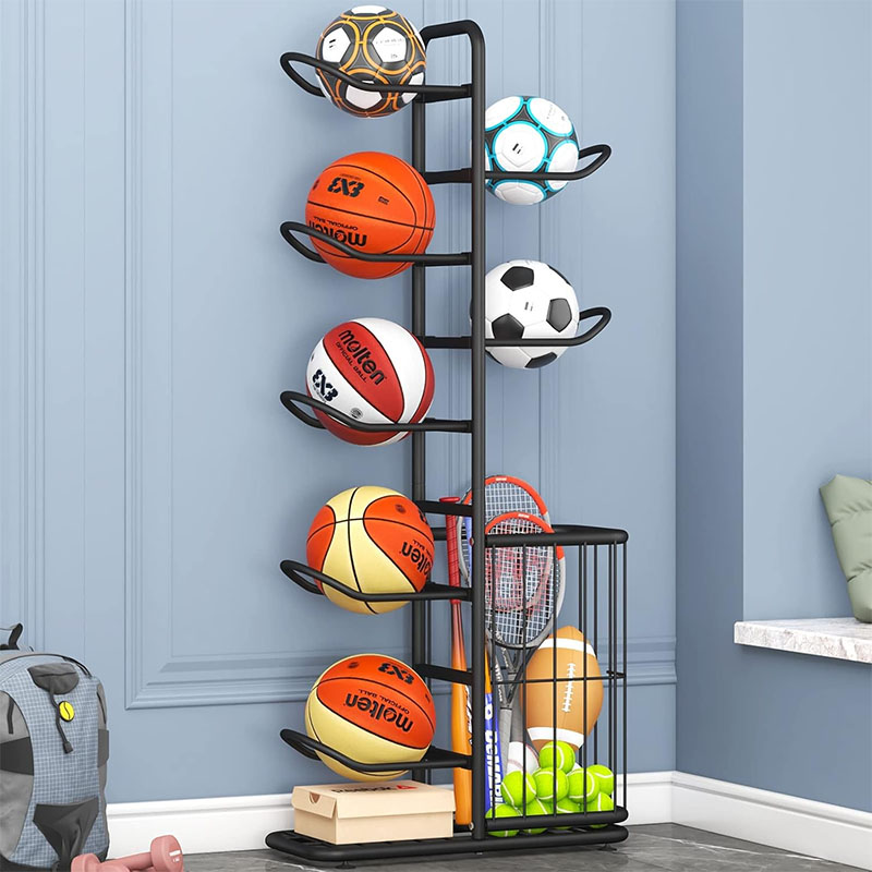 Sports Ball Storage Rack Baske - Sports Equipment Organizer Rack 评论和价格