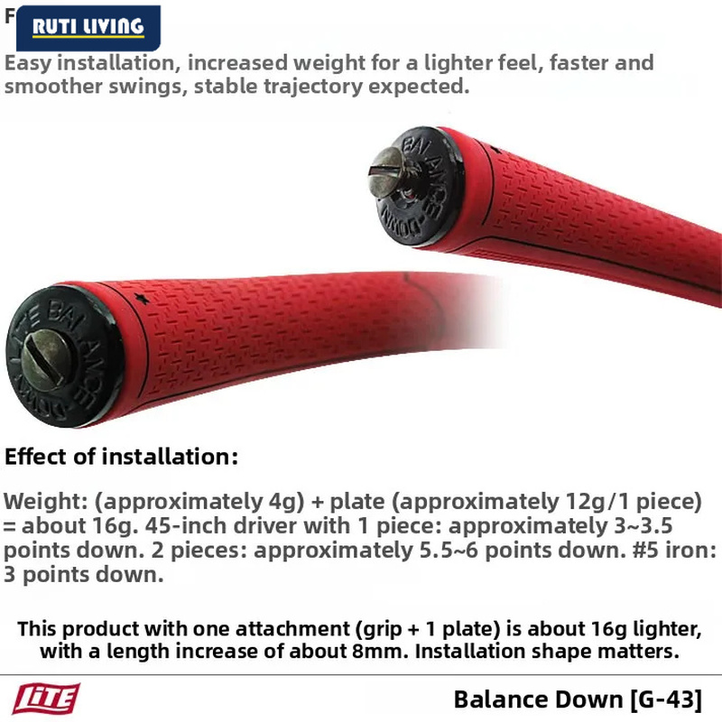 Original Golf Club Grip Lead W - Sports Equipment Golf 评论和价格
